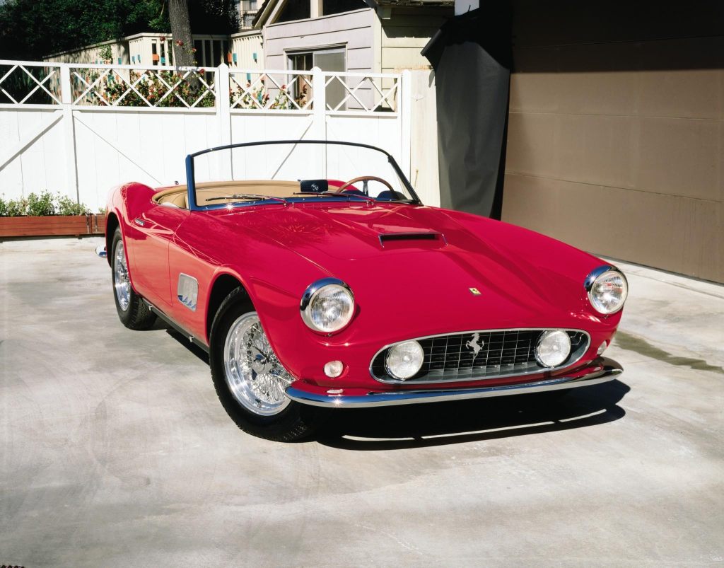 The red Ferrari featured in Ferris Bueller's Day Off