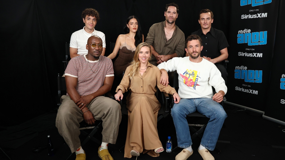 David Iacono, Mahershala Ali, Luna Blaise, Scarlett Johansson, Manuel García-Rulfo, Jonathan Bailey and Rupert Friend, 2025