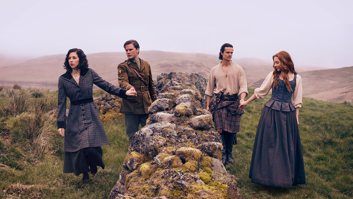 Hermione Corfield (Julia Moriston), Jeremy Irvine (Henry Beauchamp), Jamie Roy (Brian Fraser), Harriet Slater (Ellen MacKenzie), Blood of My Blood, 2025