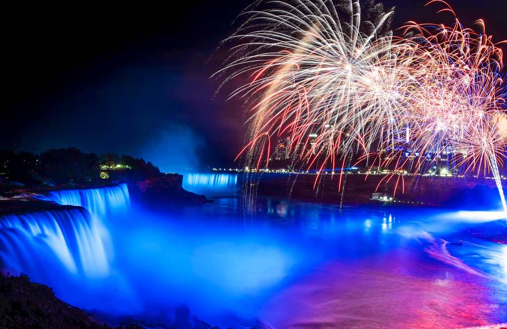 Illumination of the Falls