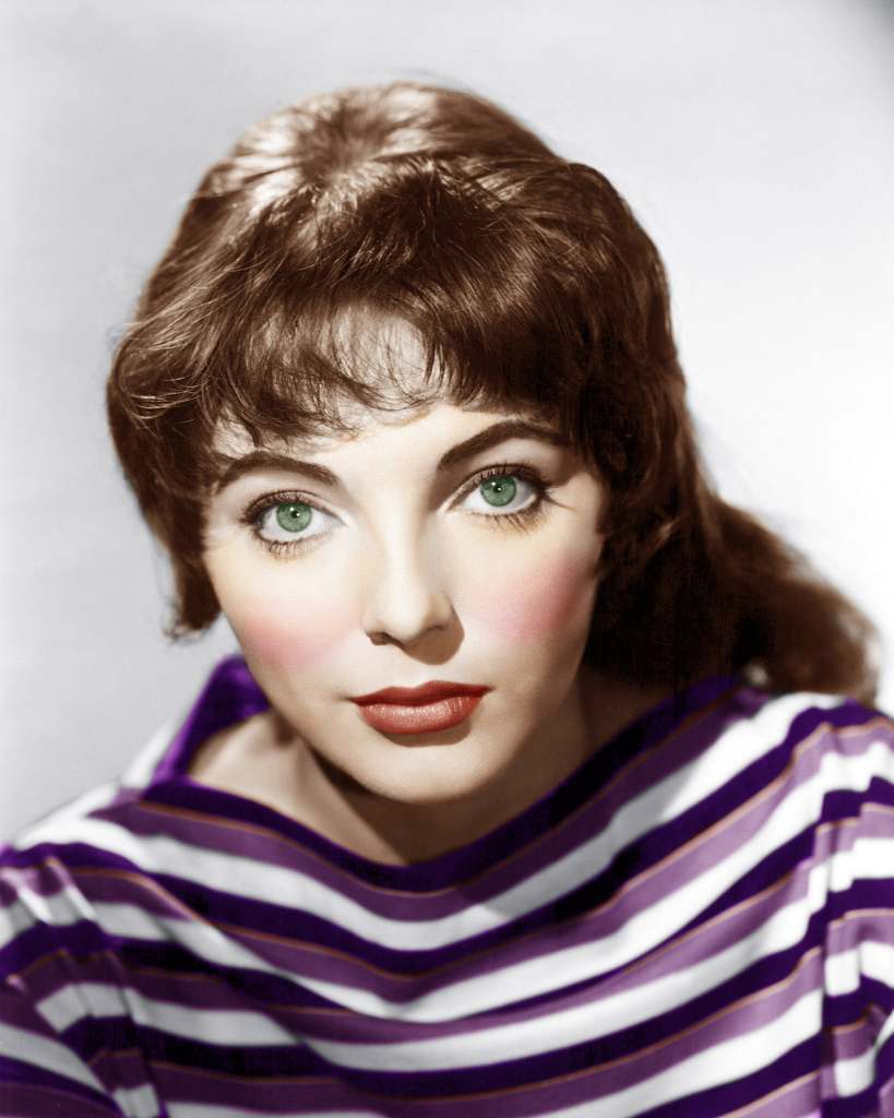 Joan Collins in a '50s portrait