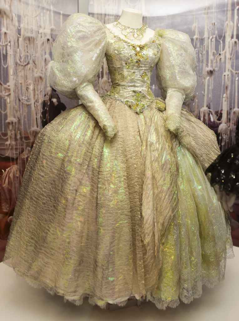Labyrinth gown at Jim Henson exhibit
