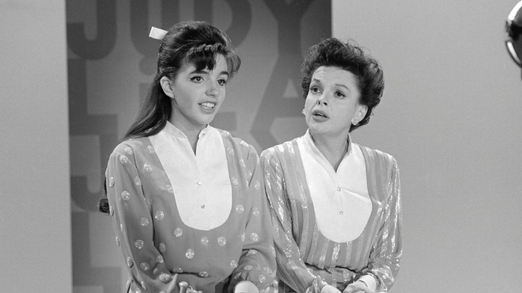 Liza Minnelli and Judy Garland on 'The Judy Garland Show' in 1963