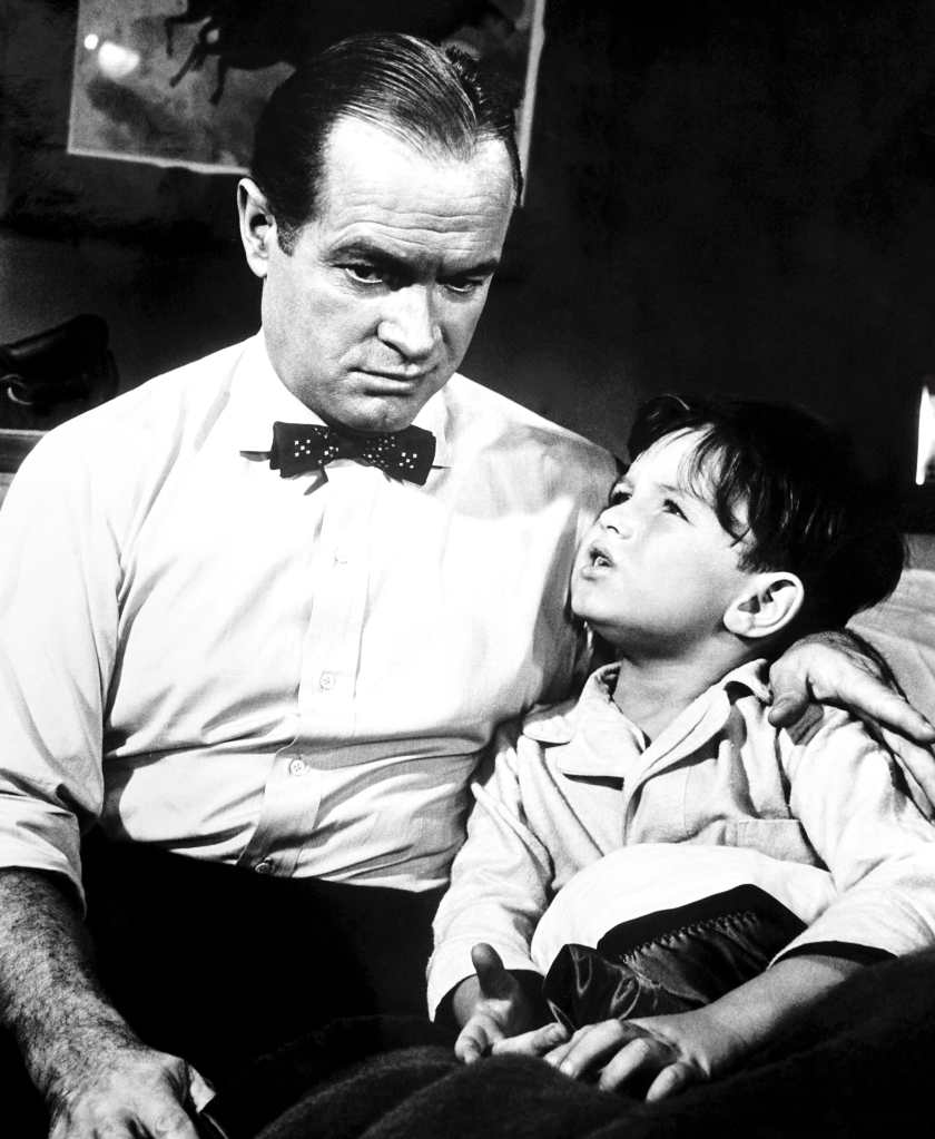 'That Certain Feeling': from left, Bob Hope, Jerry Mathers, 1956