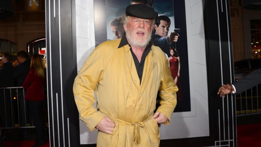 Nick Nolte at the 'Gangster Squad' premiere in 2013