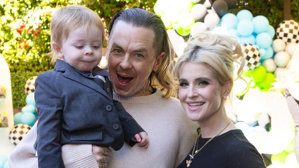 Sid Wilson, Sidney Wilson and Kelly Osbourne in 2024