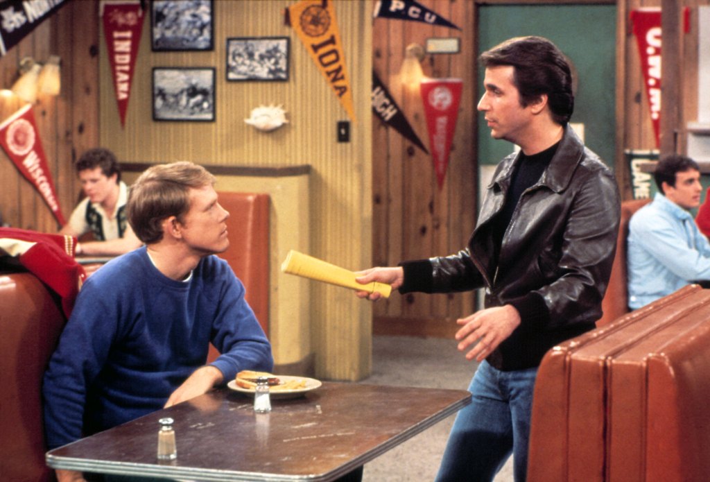 HAPPY DAYS, Henry Winkler, Ron Howard, 1974-1984 