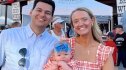Baby Sofia with mom Alex and dad Mauricio in 2025