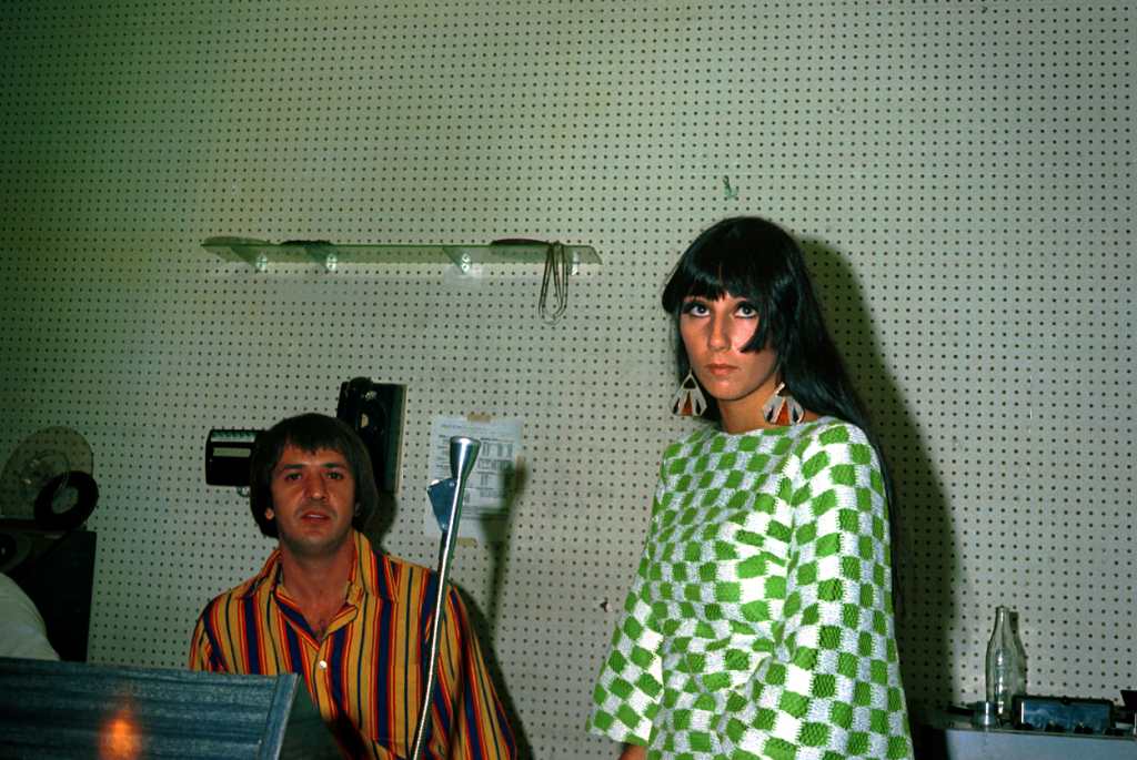 Sonny Bono and Cher in 1966