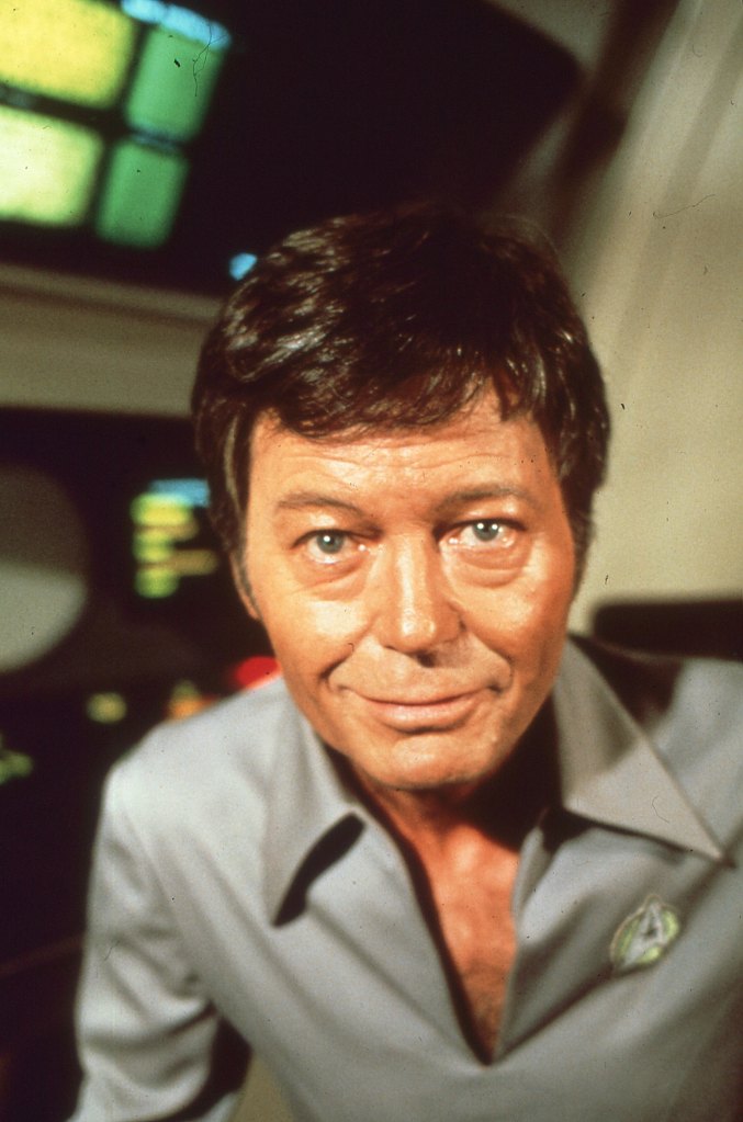 DeForest Kelley as Dr. McCoy in 1979's Star Trek: The Motion Picture