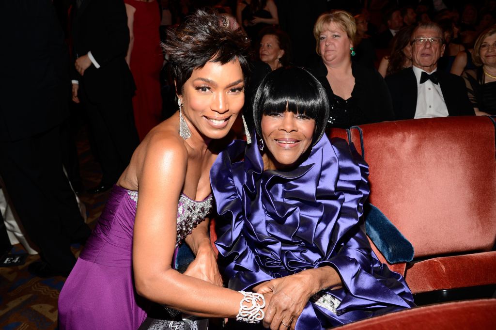 Angela Bassett and Cicely Tyson in 2013