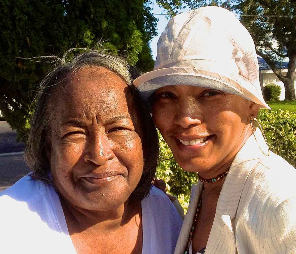 Angela Bassett and her mom Betty Jane Bassett