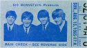 A ticket for The Beatles' first show at Shea Stadium, August 15, 1965