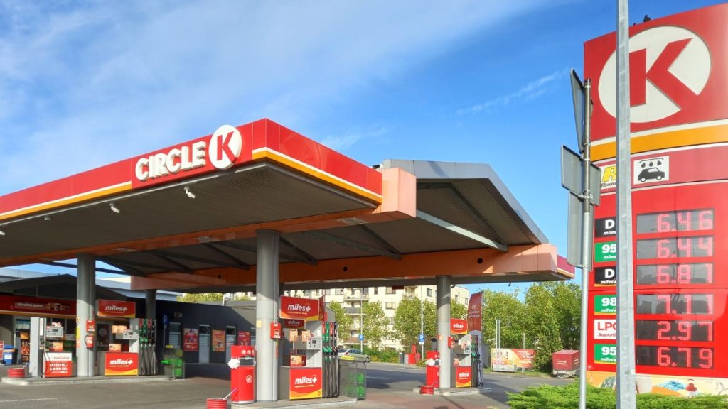 Circle K petrol station