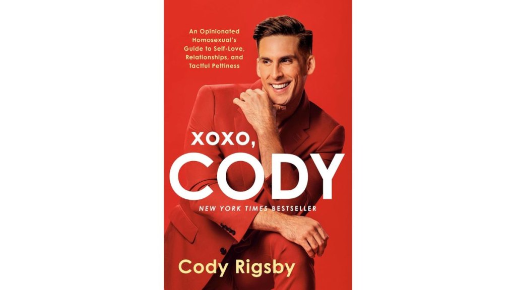 Cody Rigsby in memoir