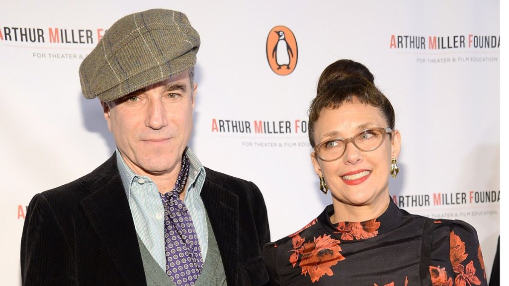 Daniel Day Lewis and Rebecca Miller in 2016
