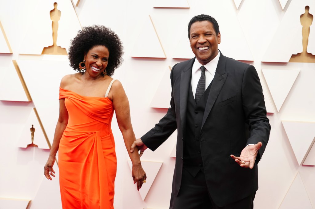 Pauletta Washington and Denzel Washington, 2022