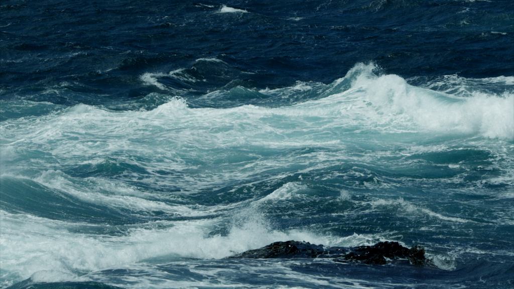 choppy ocean