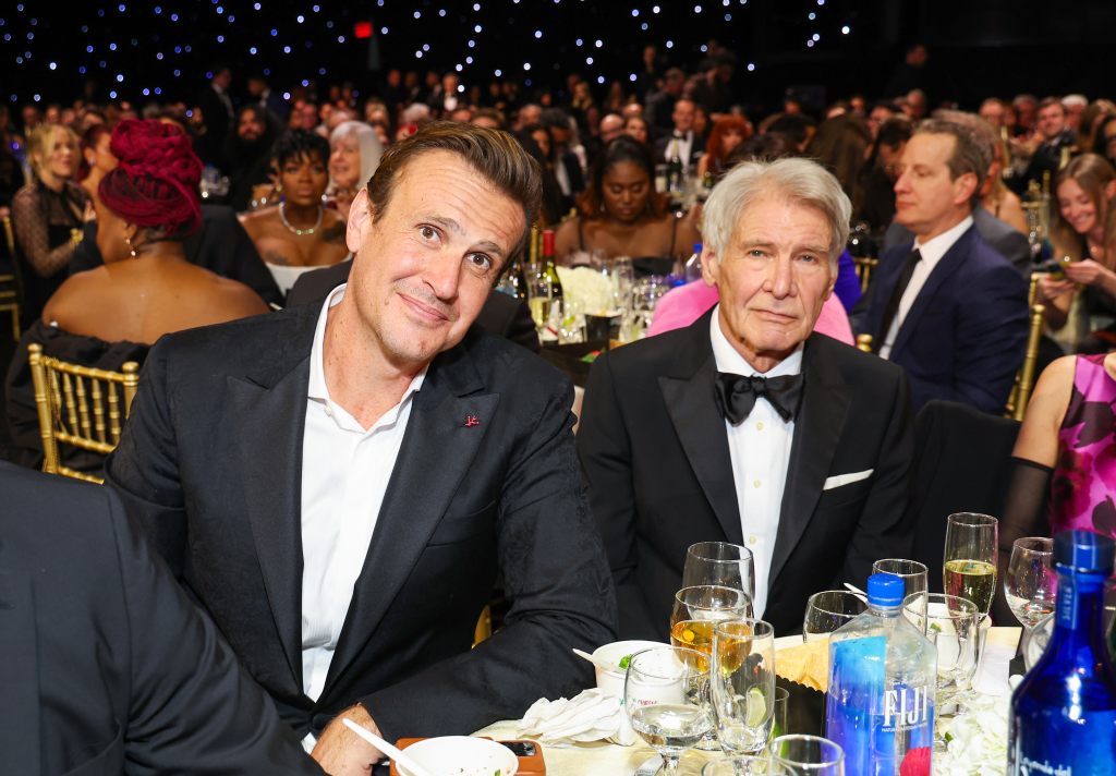 Jason Segel and Harrison Ford, 2024