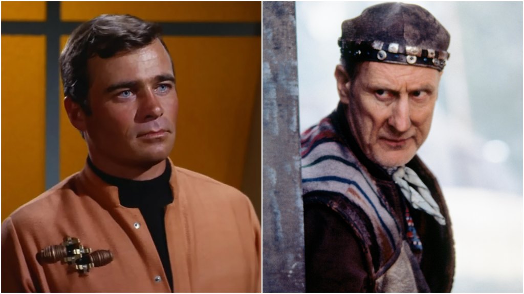 Glen Corbett and James Cromwell