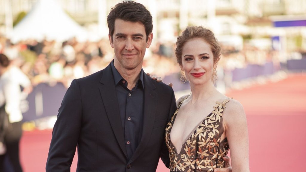 Jaime Ray Newman and Guy Nattiv in 2019