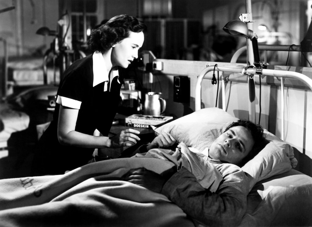 Teresa Wright, Marlon Brando, The Men, 1950