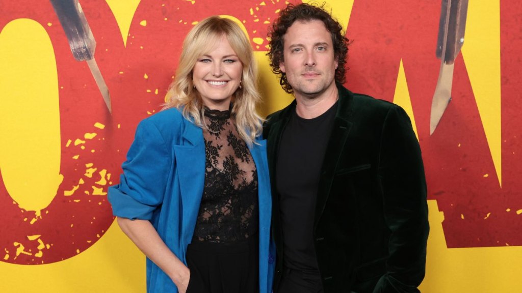Malin Akerman and Jack Donnelly in 2025
