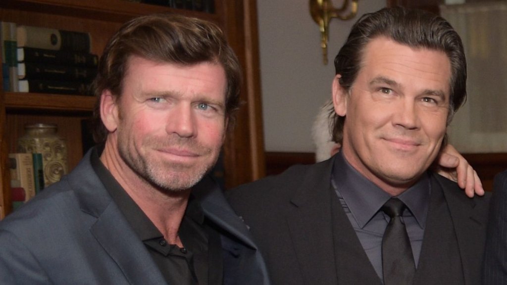 Taylor Sheridan and Josh Brolin in 2015