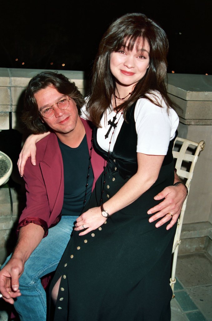 Valerie Bertinelli and Eddie Van Halen in 1994