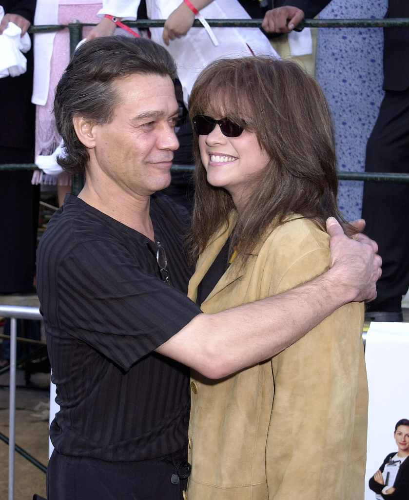 Valerie Bertinelli and Eddie Van Halen in 2001