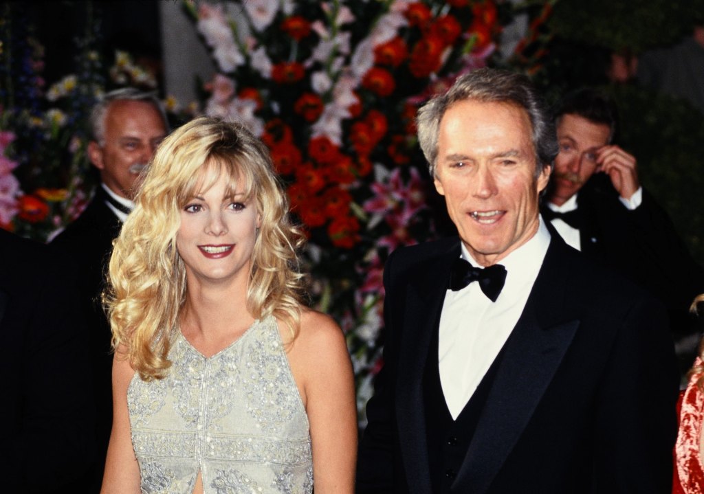 Alison Eastwood and Clint Eastwood