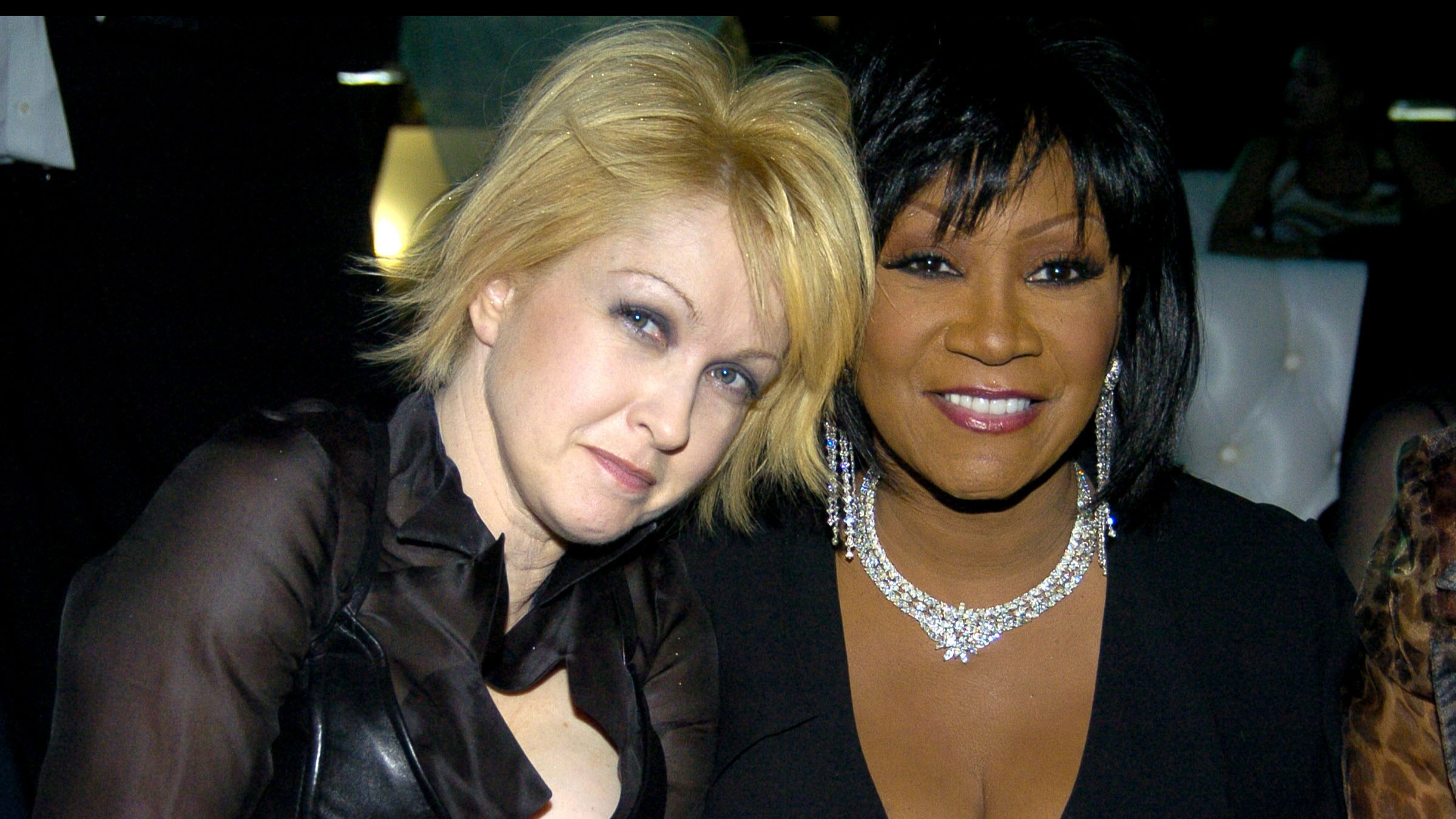 Cyndi Lauper and Patti Labelle in 2004