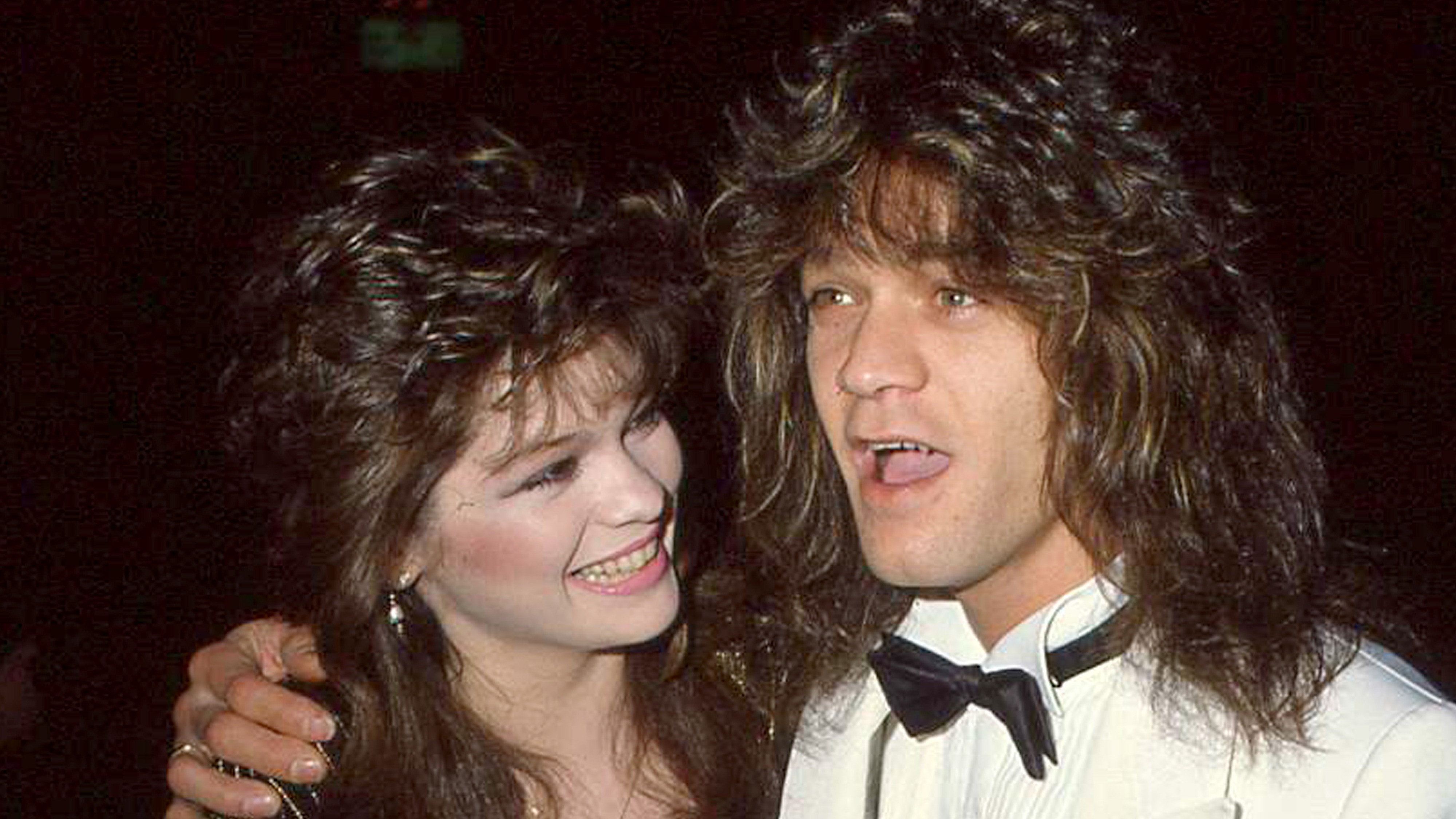 Valerie Bertinelli and Eddie Van Halen in 1983