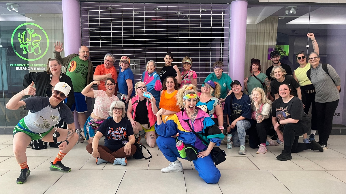 Food Court 5000 walking group