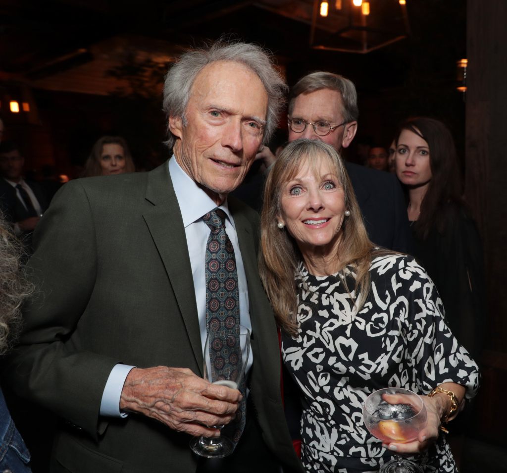Laurie Eastwood with father, Clint Eastwood