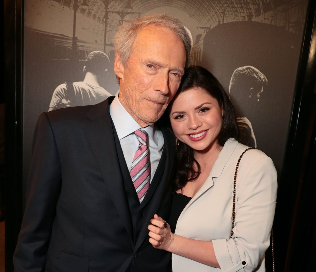 Clint Eastwood and Morgan Eastwood