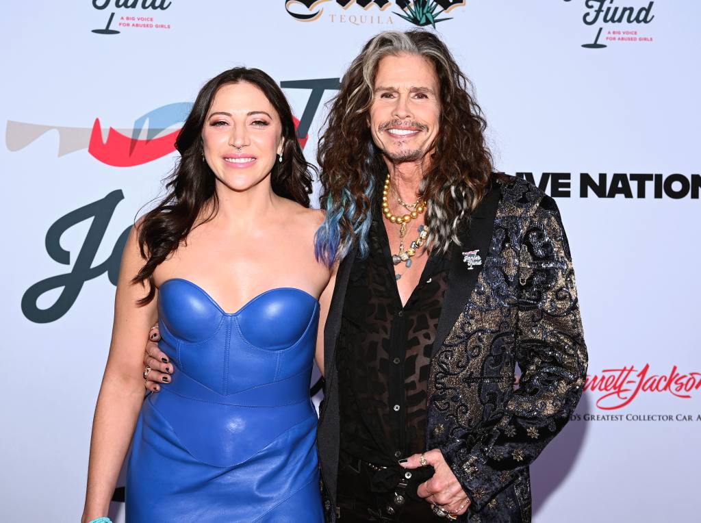 Steven Tyler and Aimee Preston