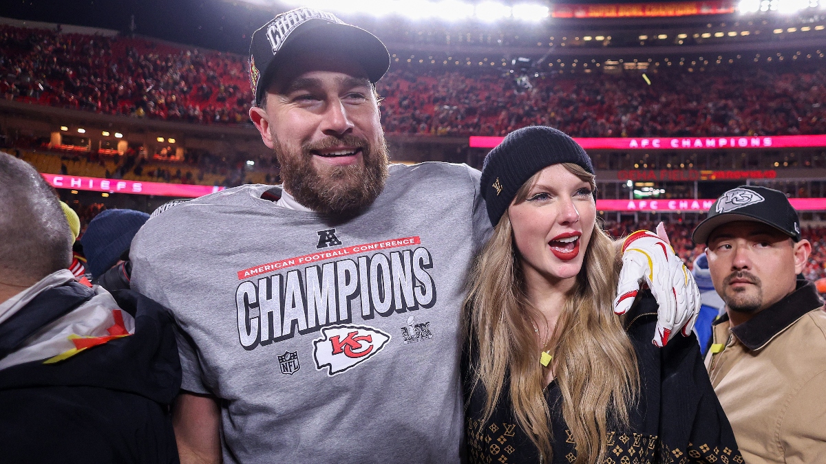 Taylor Swift and Travis Kelce, 2025