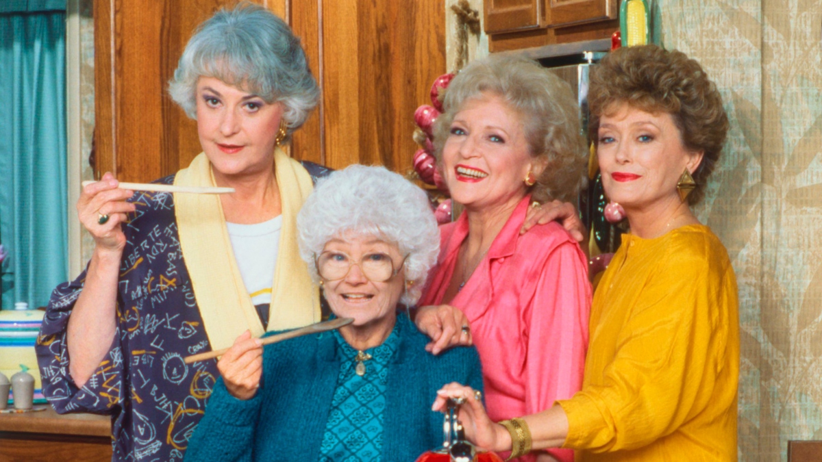 Bea Arthur, Estelle Getty, Betty White, Rue McClanahan, 1987