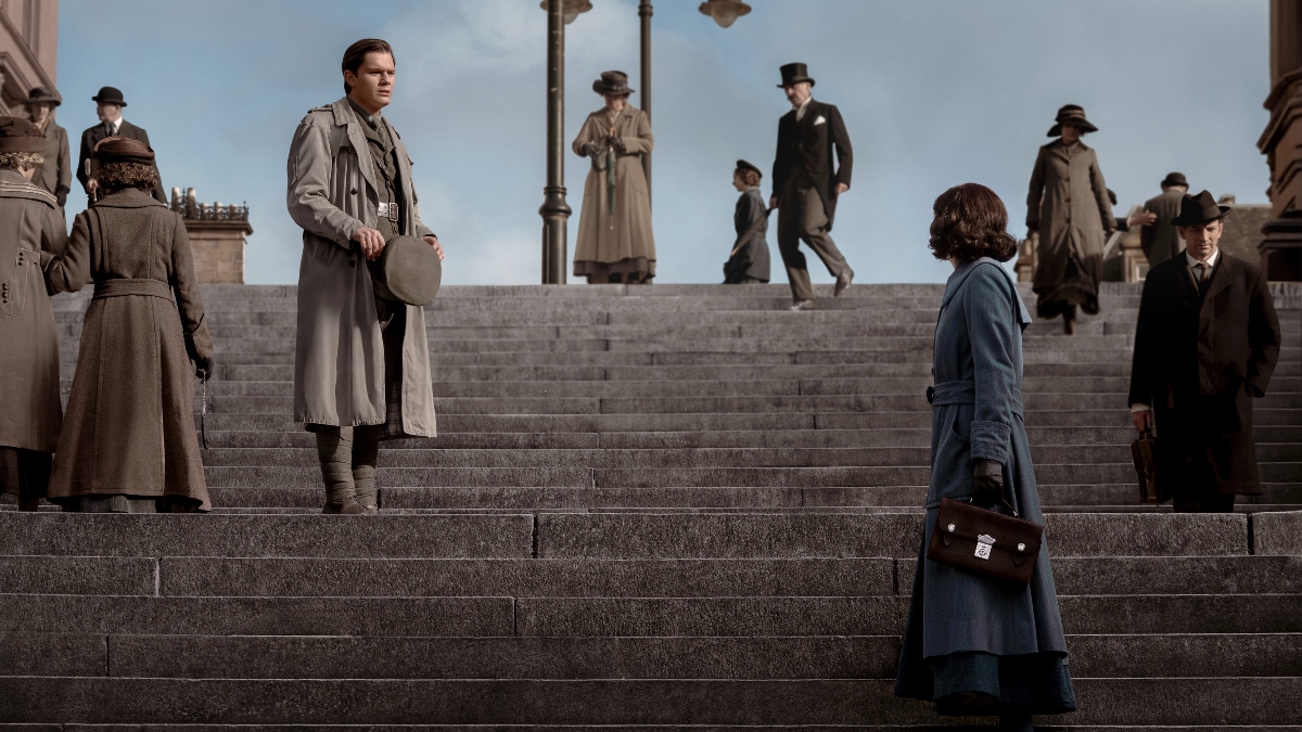 Jeremy Irvine and Hermione Corfield, Blood of My Blood, 2025