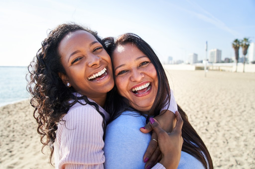 mother and daughter