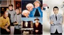 Clockwise from left: Star Trek, Doctor Who, The Twilight Zone, Lost in Space
