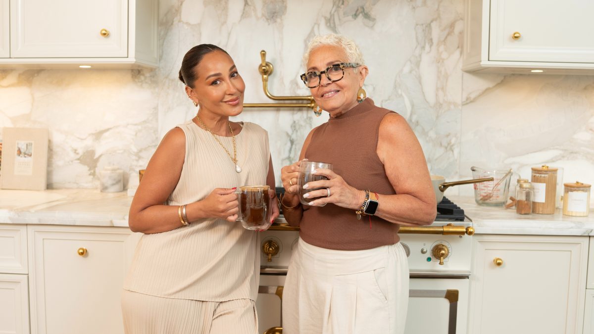 Adrienne Bailon-Houghton and her mom, Nilda Felix