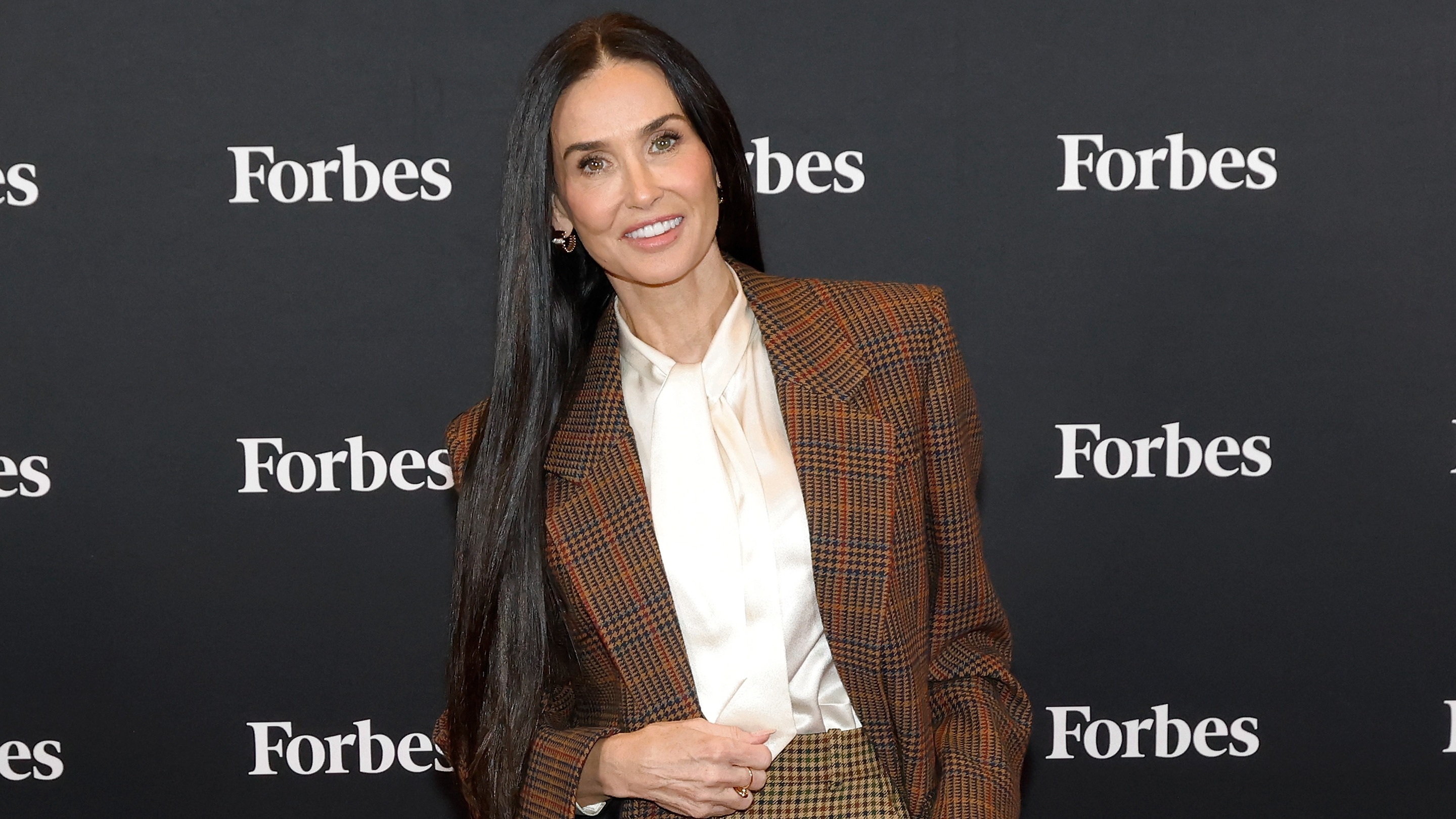 Demi Moore at the 2025 Forbes Power Women's Summit