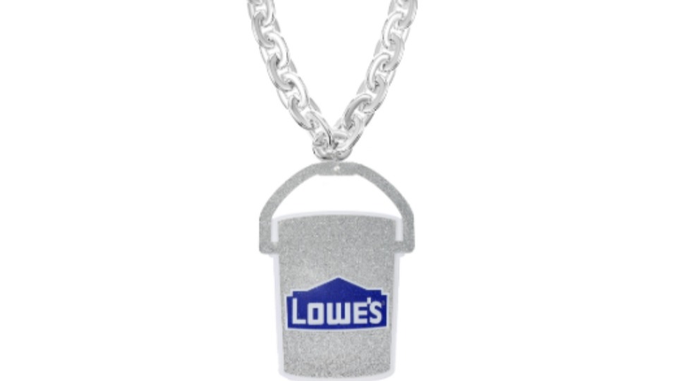 Lowe's Has a Viral Mini Bucket Necklace—Here's How to Get One!