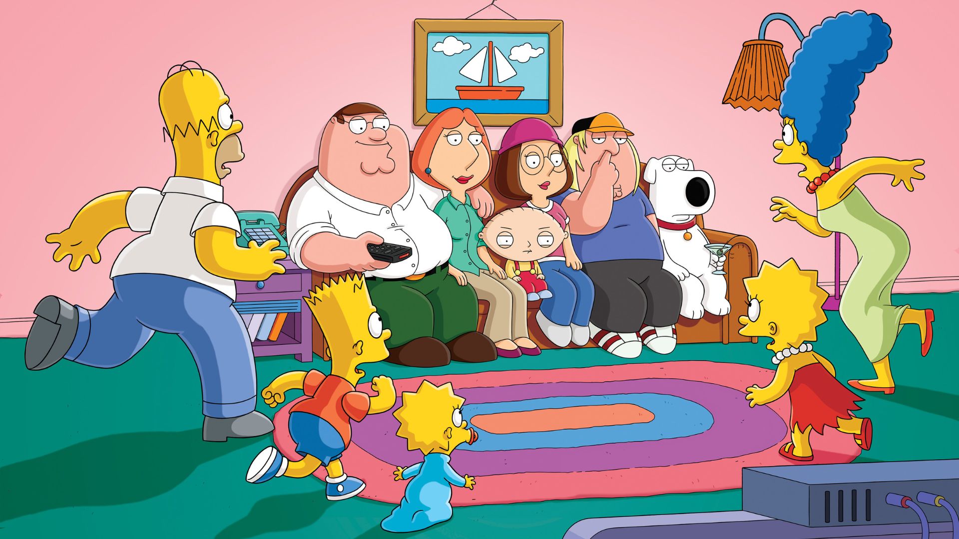 the simpsons and family guy