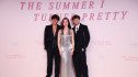 Gavin Casalegno, Lola Tung and Christopher Briney at 'The Summer I Turned Pretty' Finale Premiere