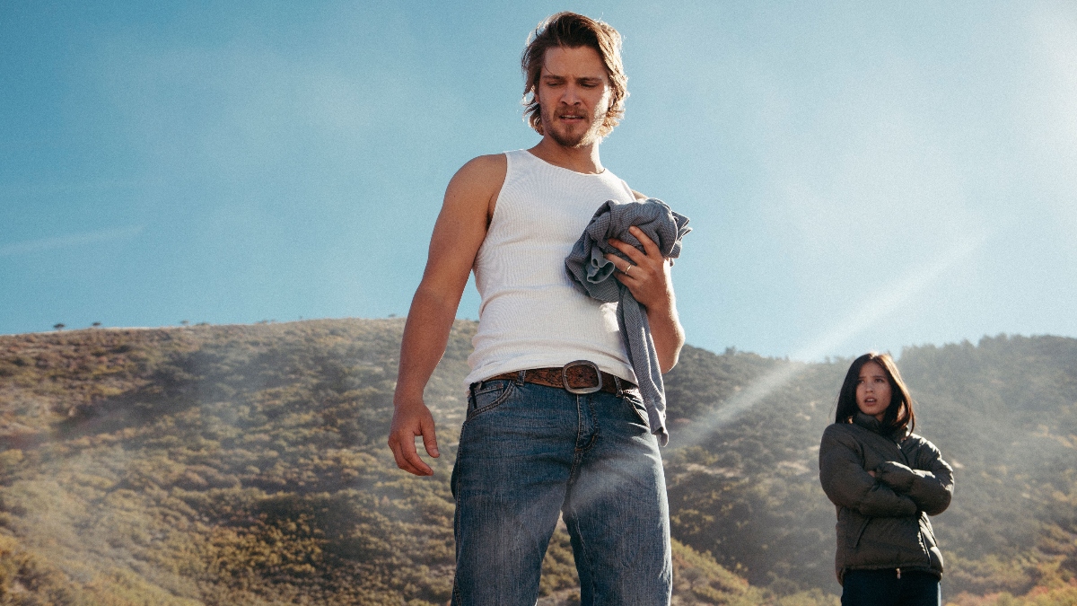 Luke Grimes and Kelsey Asbille, Yellowstone, 2018