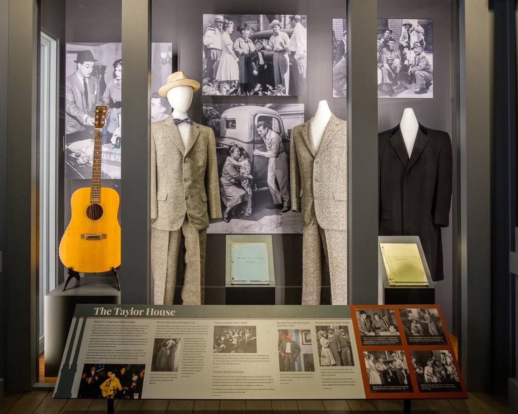 Exhibit from the Andy Griffith Museum