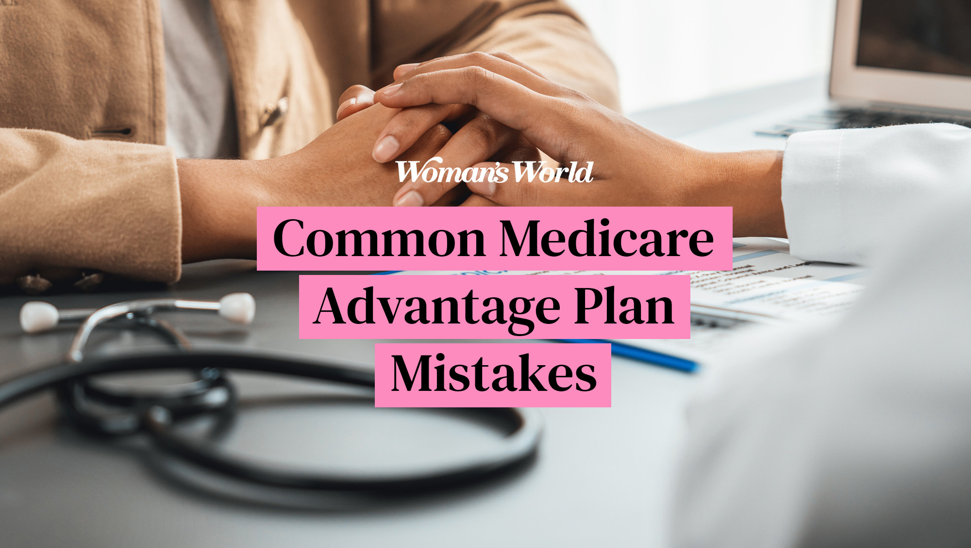 Senior reviewing Medicare Advantage plan options during Annual Enrollment Period
